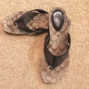 Coach sandals